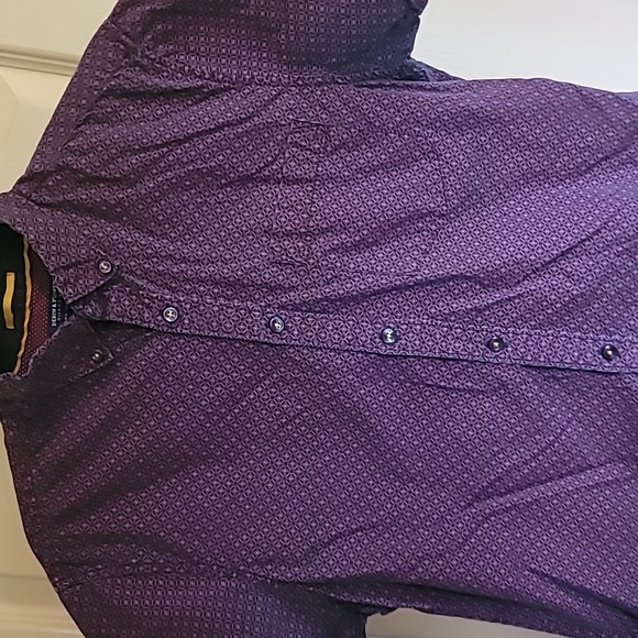 Denim & Flower slim fit collared shirt 100% cotton - Picture 2 of 5